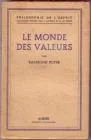 Le monde des valeurs