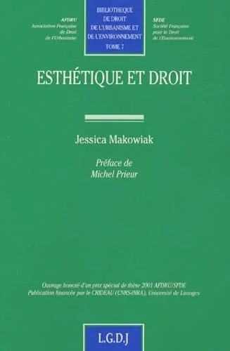 Esth�tique et droit