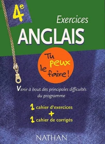 Anglais, num�ro 9 : 4e