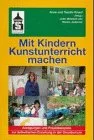 Mit Kindern Kunstunterricht machen.