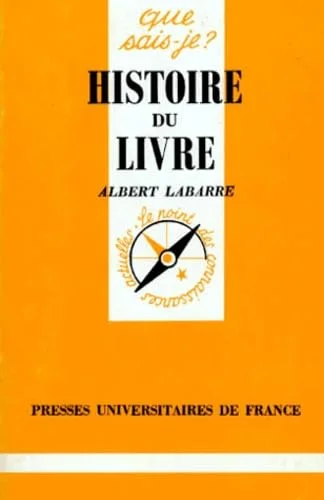Histoire du livre, 7e �dition
