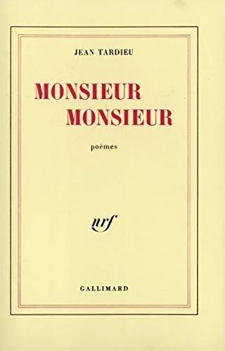 Monsieur, monsieur