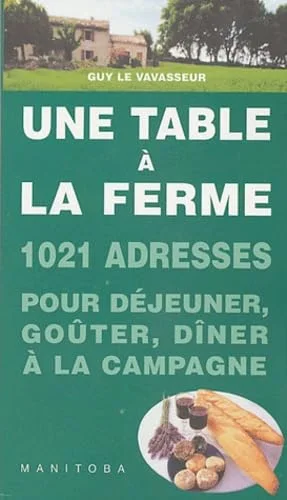 Une table � la ferme