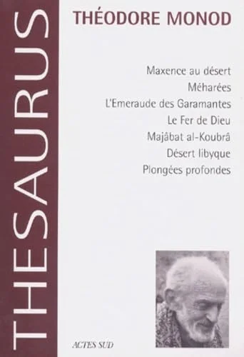 Thesaurus  theodore monod