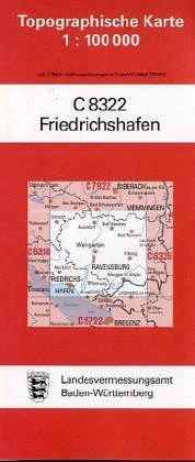 Friedrichshafen 1 : 100 000.
