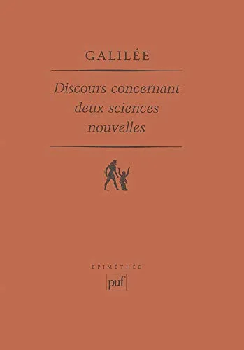 Discours concernant deux sciences nouvelles
