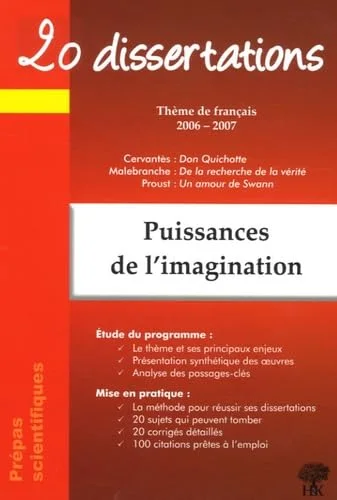 Puissances de l'imagination
