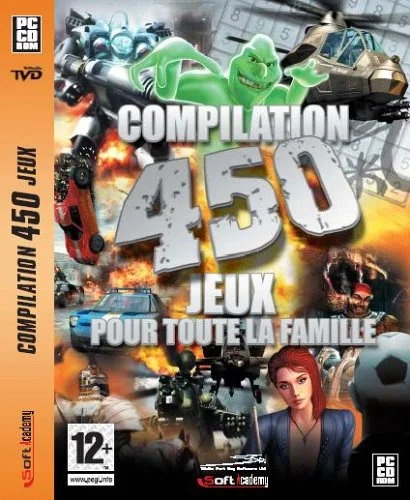 Compilation 450 jeux