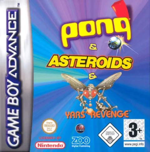 Compil Astéroïd - Pong - Yars