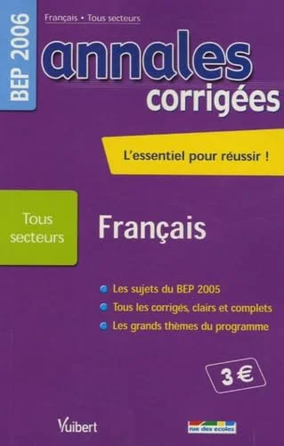 Français BEP Tous secteurs