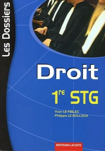 Droit 1e STG