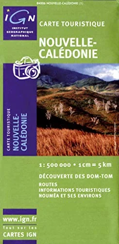 Carte routière : Nouvelle-Calédonie