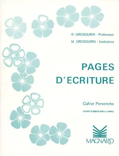 Cahier Plume : Pervenche CE2