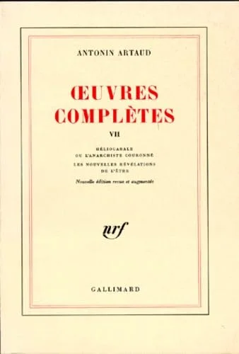 Oeuvres complètes, tome 7
