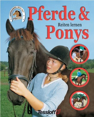 Pferde und Ponys. Reiten lernen.