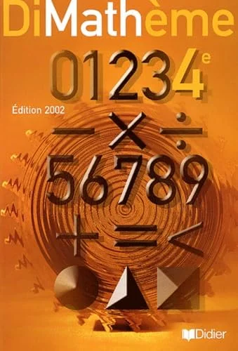 Dimatheme 4e (ed. 2002) livre de l'eleve
