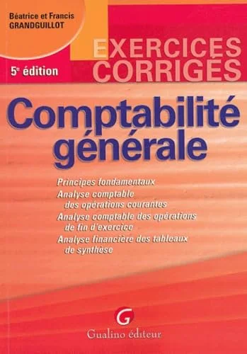 Comptabilité générale : Exercices corrigés