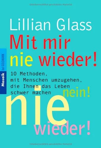 Mit mir nie wieder!