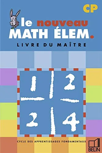 Math élem. : CP (livre du maître)