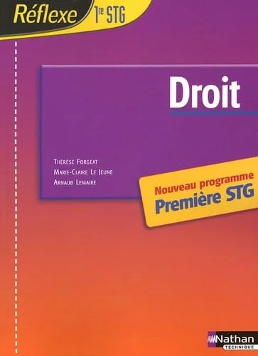 Droit 1e STG
