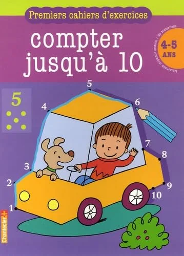 Compter jusqu'� 10 : 4-5 ans