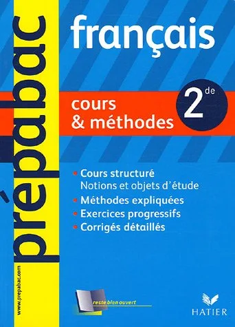 Français 2e : Cours & méthodes