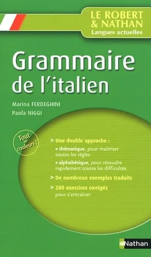 Grammaire de l'Italien