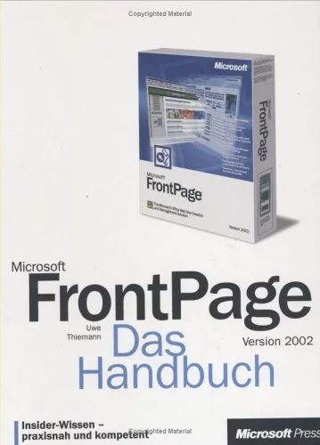 Microsoft Frontpage 2002. Das Handbuch.