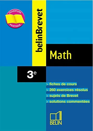 BelinBrevet : Math, 3e