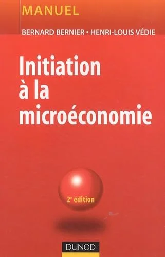 Initiation à la microéconomie