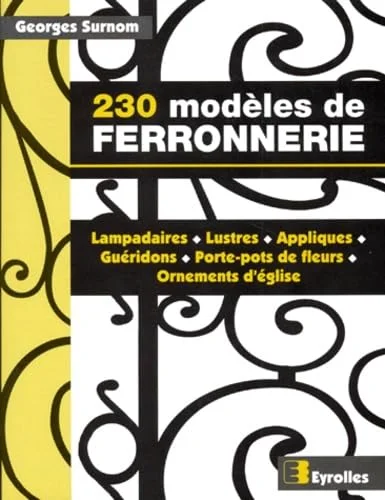 230 Modèles de ferronnerie