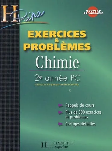 Chimie 2e année PC : Exercices & problèmes