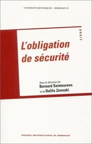 L'obligation de s�curit�
