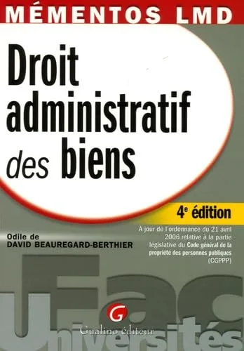 Droit administratif des biens