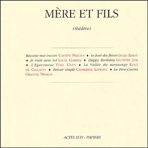 M�re et fils