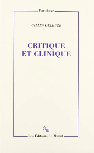Critique et clinique