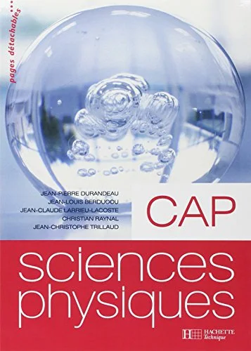 Sciences Physiques CAP