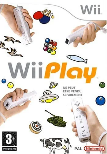 Wii Play + Télécommande Wii Blanche Incluse