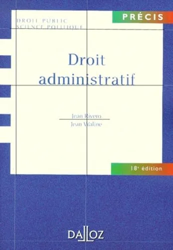 Droit administratif, 18e �dition