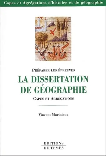 La dissertation de géographie