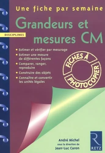 Grandeurs et mesures CM