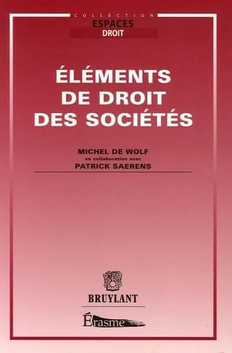 El�ments de droit des soci�t�s