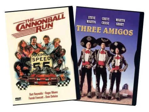 Cannonball Run & Three Amigos (2pc)
