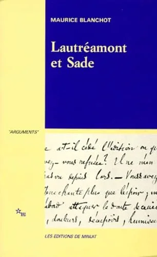 Lautréamont et Sade