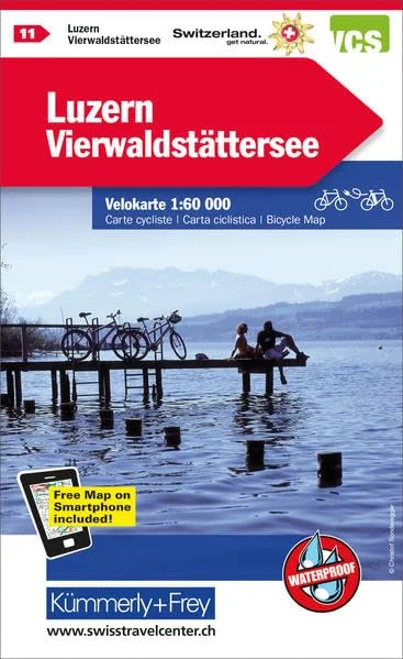 Luzern Vierwalkstattersee Biking Map