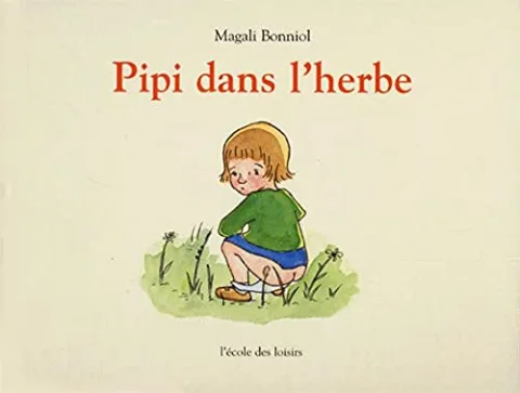 Pipi dans l'herbe