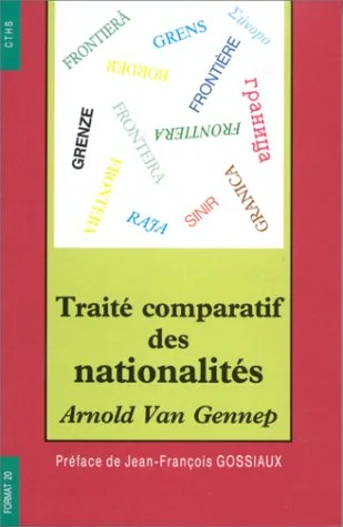 Trait� comparatif des nationalit�s