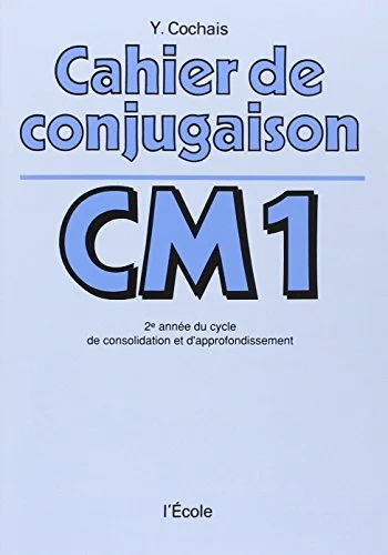 Cahier de conjugaison CM1