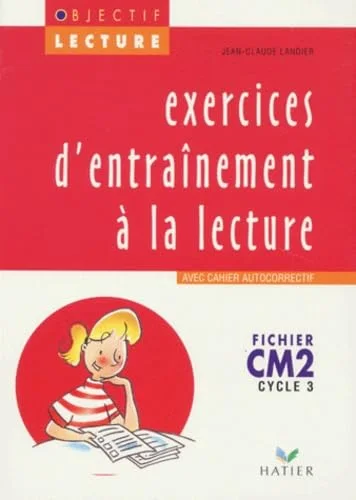 CM2 - fichier - exercices d'entrainement a la lecture