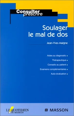 Soulager le mal de dos
